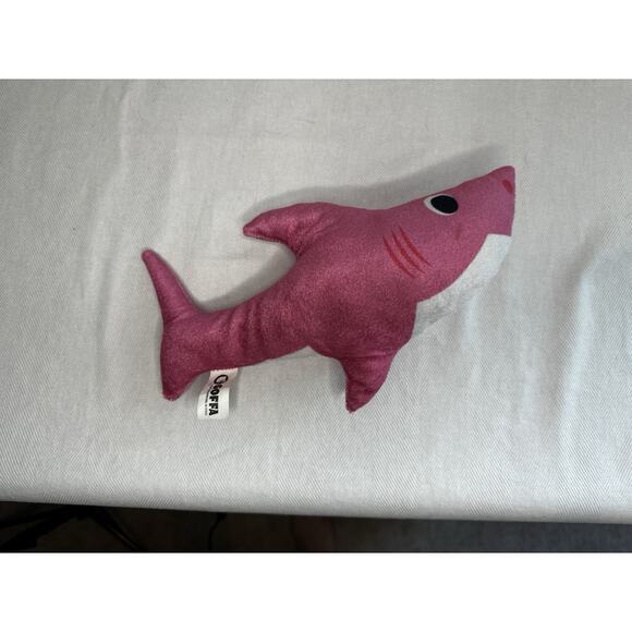 Pink Shark Stuffed Animal Small Goffa Plush - Picture 2 of 3